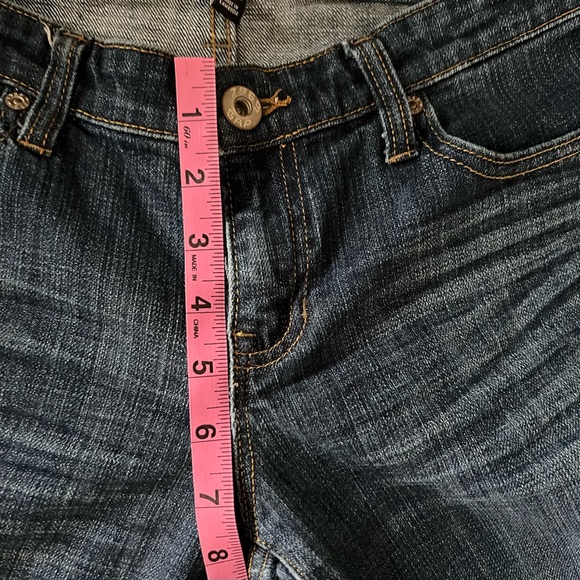 Vintage GAP Premium SKINNY Whiskered Low Rise JEANS Size 8 29 A - Picture 13 of 16
